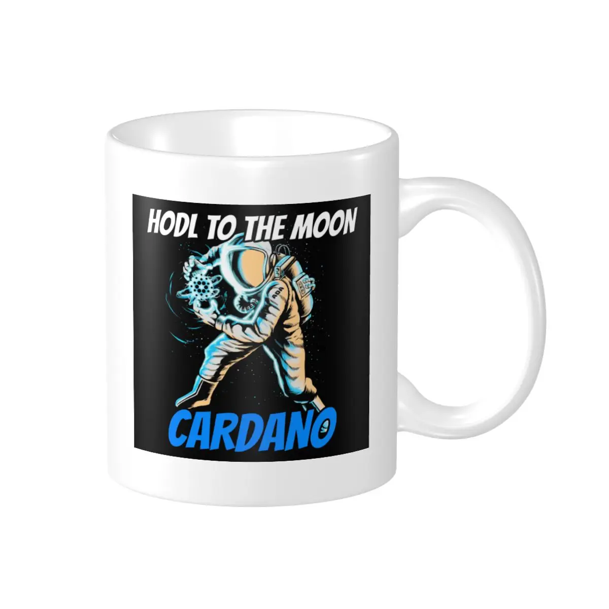 

Promo HODL To The Moon Cardano ADA Cryptocurrency Mugs Novelty Cups CUPS Print Humor Xrp coffee cups