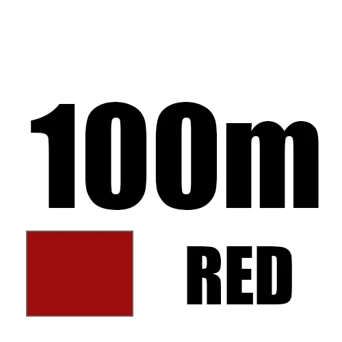 100M-Red Леска 100 м 300 м 500 м супер мононити Fly 5-30LB прозрачный сильный фторуглеродный лидер все - Цвет: 100M-Red