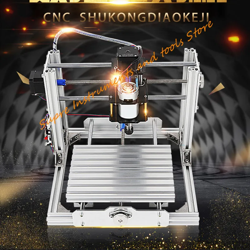 Лазерный гравер с ЧПУ 2417 деревообрабатывающий фрезерный станок GRBL ER11 хобби