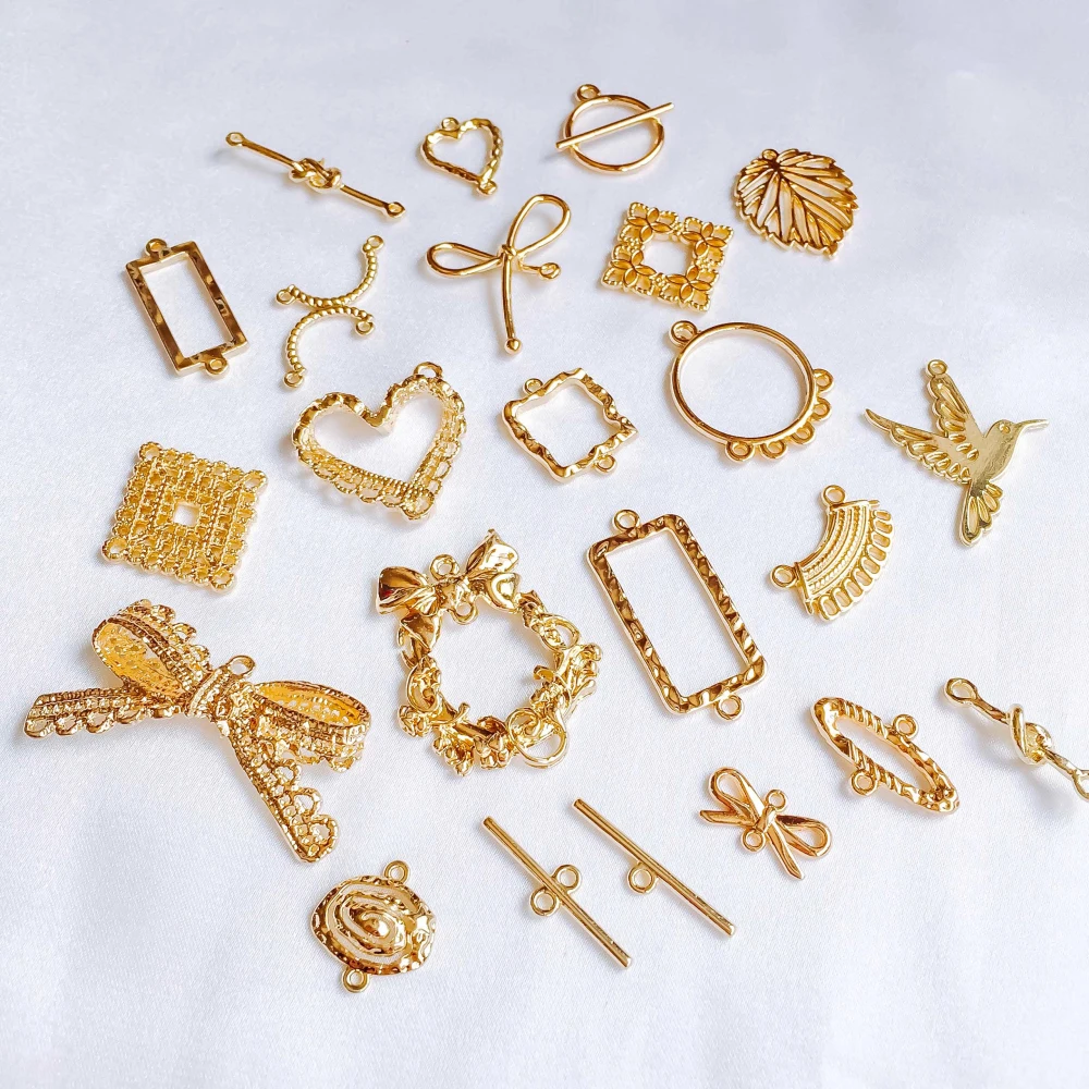 KC Позолоченные аксессуары для сережек металлические подвески детали подвесок