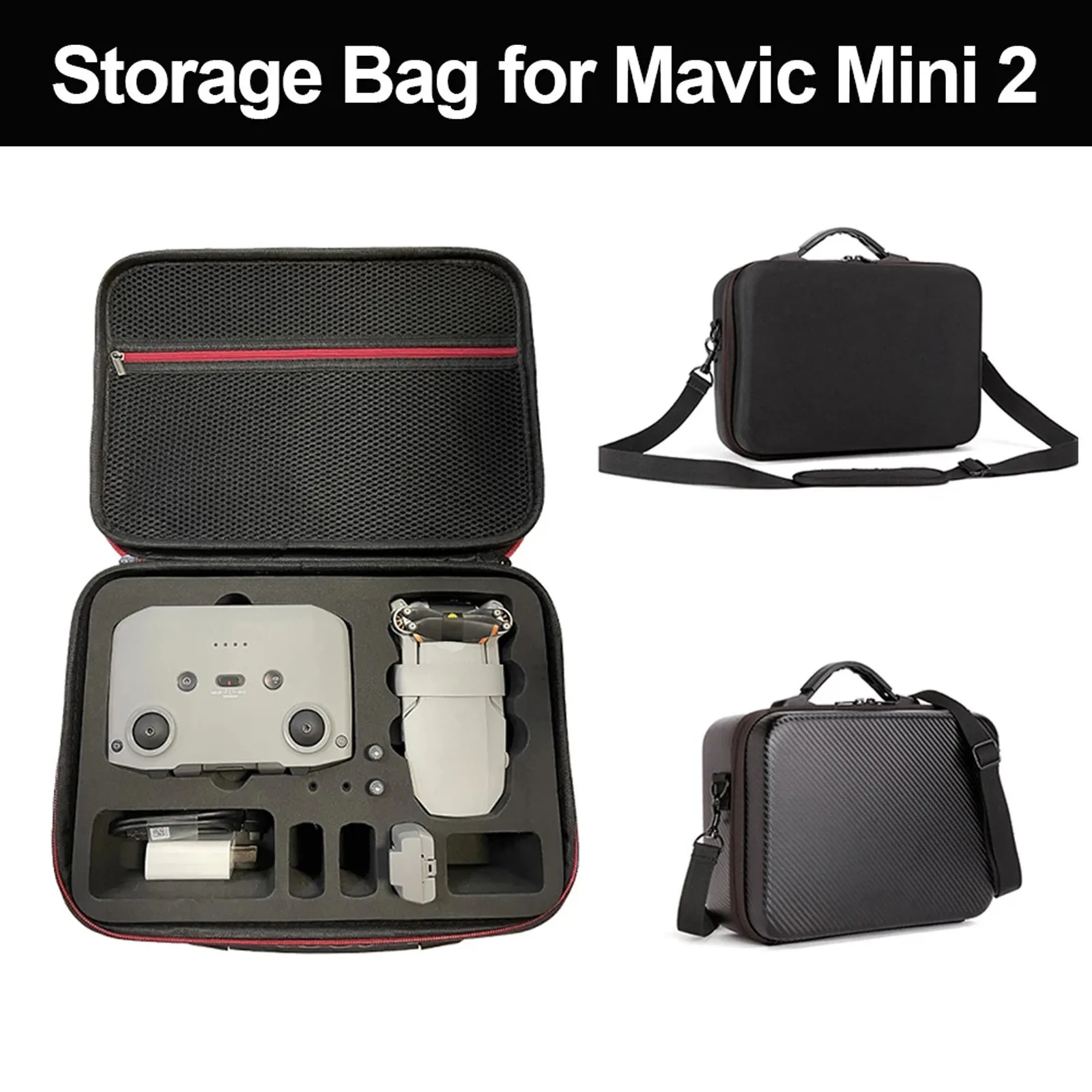 

Drone accessories Portable Hardshell RC Parts Waterproof Carrying Case RC Parts For DJI Mavic Mini 2 Drone RC Parts