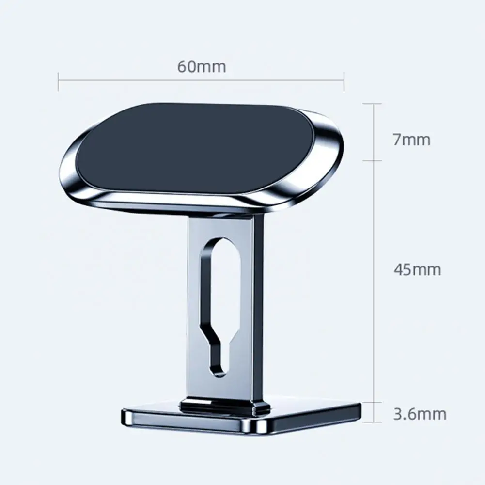 

T-Shaped 360-Degree Rotation Car Magnetic Mobile Phone Holder Bracket Stand