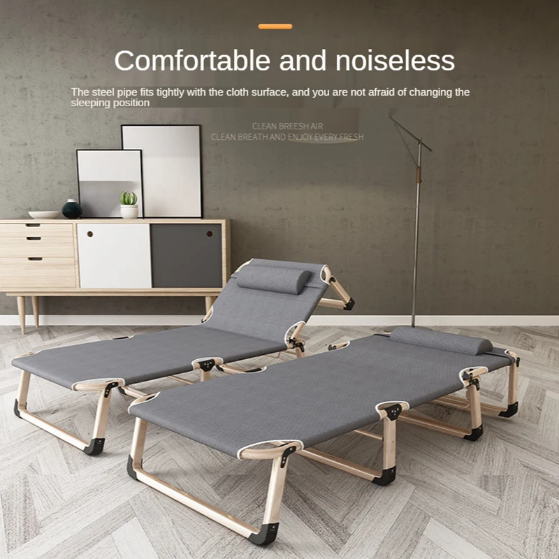 저렴한 신제품 접이식 안락 의자 홈 오피스 낮잠용 접이식 침대, 모던하고 심플한 휴대용 심플 의자, 거실 가구 의자 저렴한 신제품 접이식 안락 의자 홈 오피스 낮잠용 접이식 침대, 모던하고 심플한 휴대용 심플 의자, 거실 가구 의자