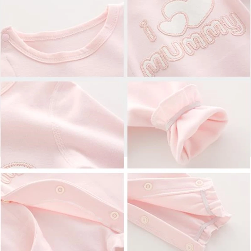 Комплект одежды для новорожденных розовый костюм альпинизма рождественский