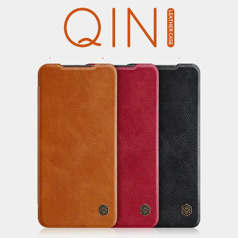 

Чехол-книжка Nillkin Qin для Xiaomi Redmi Note 9 Pro Max Pro Redmi Note 9s, кожаный