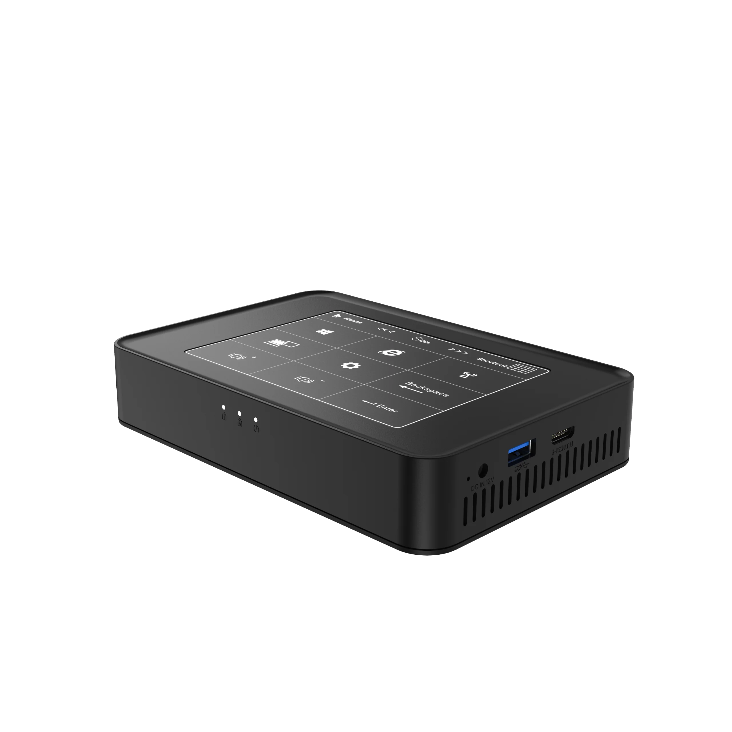 Новый Celeron J3455 LPDDR3L 6G SSD 128G Windows 10 Мини ПК HTPC с сенсорной панелью управления win10