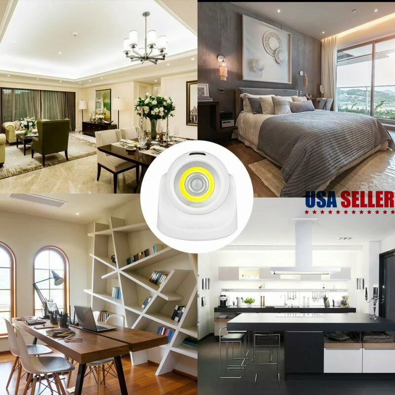 

Smart COB Sensor Light Human Body Motion Sensor Lamp LED Night Light