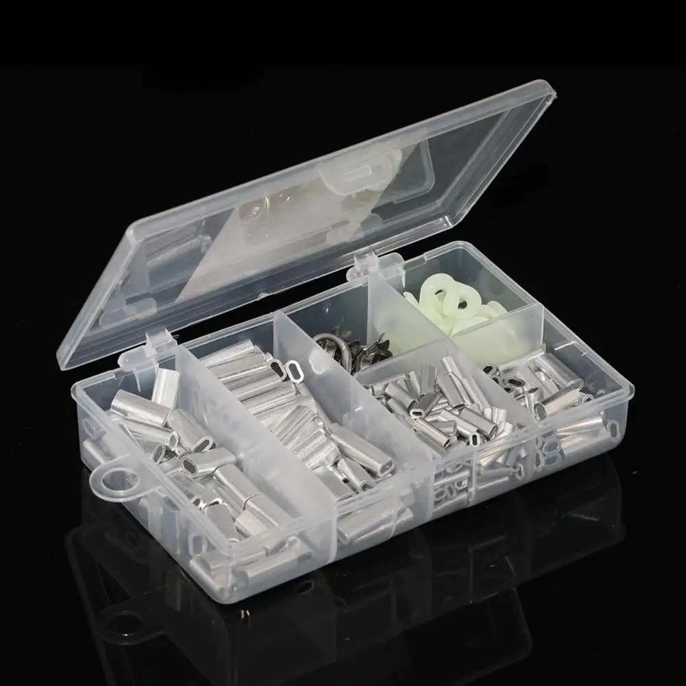 

336Pcs/Set Exquisite Pliers Sleeve Set Solid High-carbon Steel Pliers Thimbles Set for Angling Pliers Sleeve Set