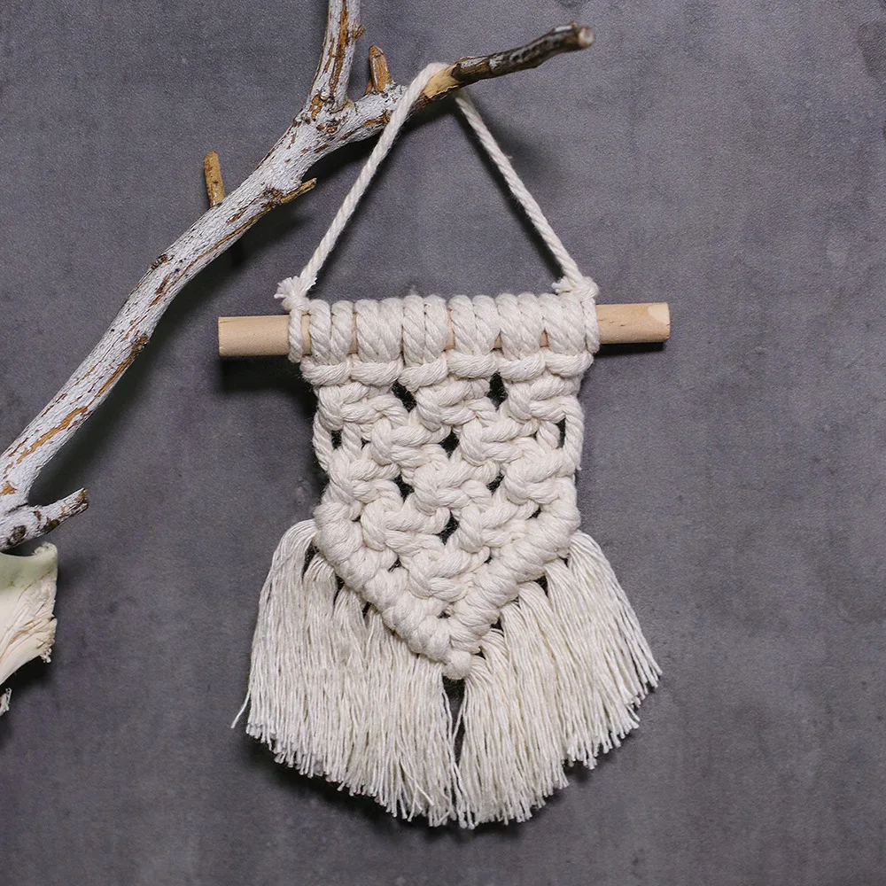 

Jelis Handmade Ins Wall Tapestry Hanging Tapestry Aesthetic Bohemian Decoration Home Decor Ornaments Gifts Dormitory Decoration