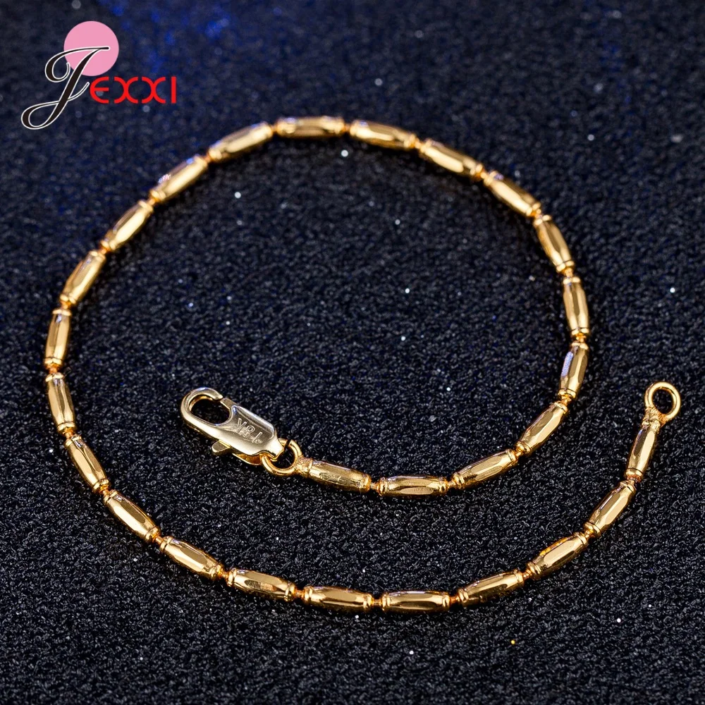 Браслет-цепочка унисекс из серебра 925 пробы 2 мм | Украшения и аксессуары