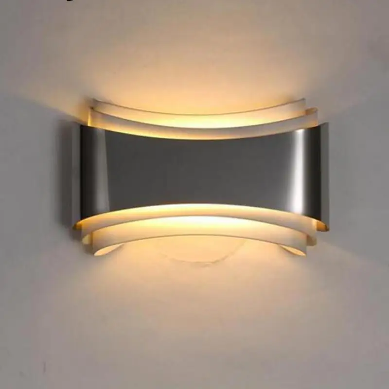 Современные светодиодные Настенные светильники для спальни кабинета из