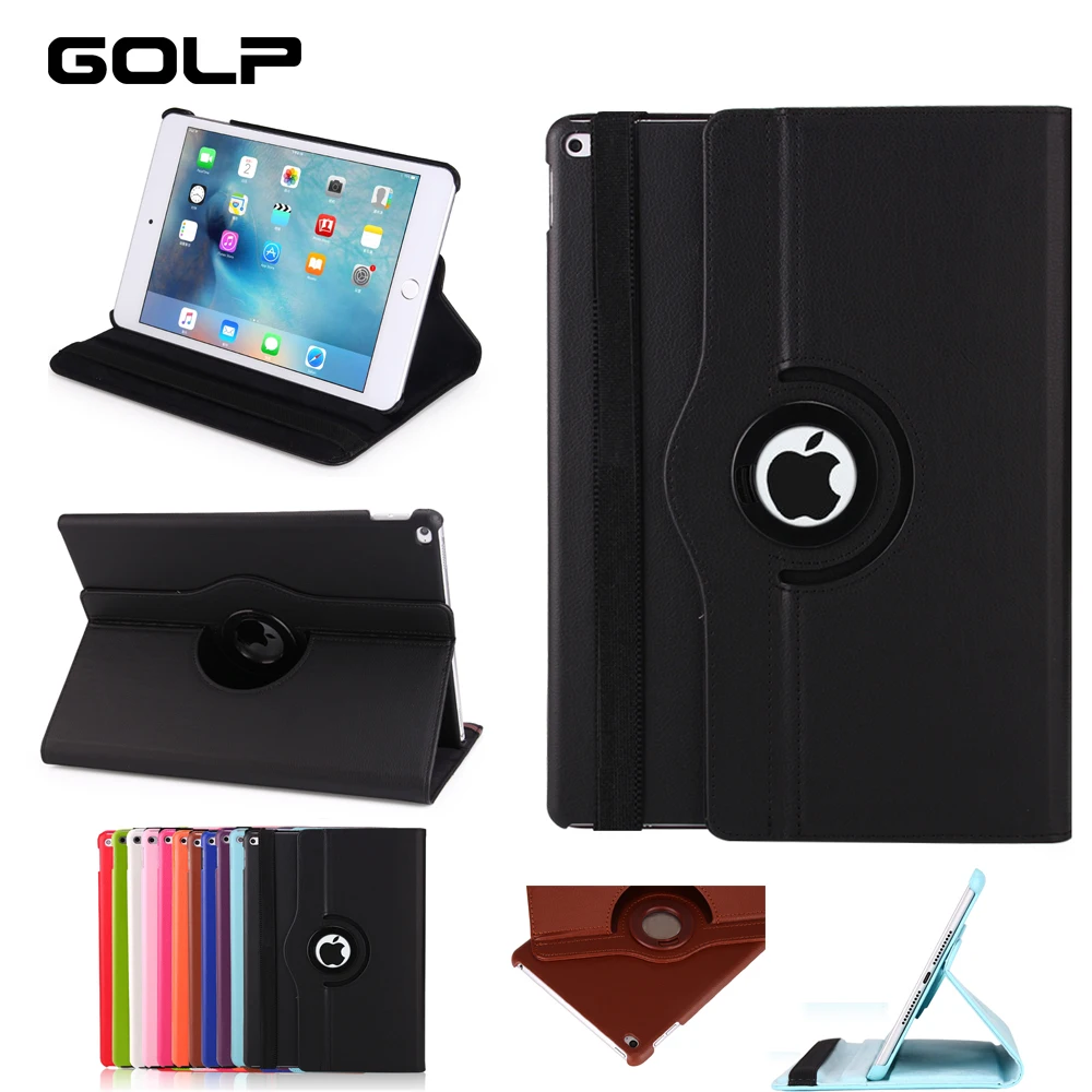 Чехол для iPad Air, чехол GOLP из искусственной кожи с откидной крышкой Smart Cover для iPad 9,7, чехол-подставка для iPad air 2 1