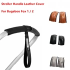 3 шт.компл. из искусственной кожи бампер чехлы для Bugaboo лиса 12 и ручкой, покрытой качественным чехлом подлокотник для детской коляски Защитный чехол Универсальная коляска аксессуары