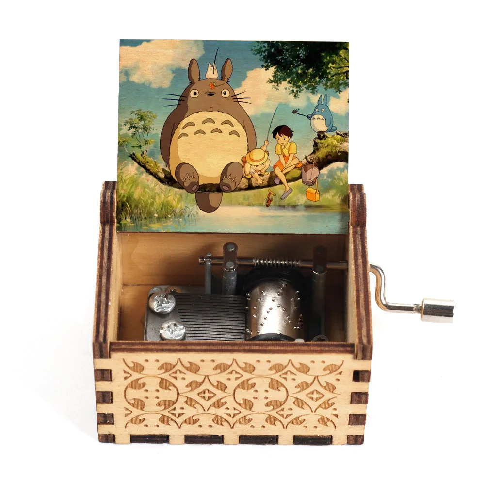 Музыкальная шкатулка Totoro Королева парка Юрского периода деревянная музыкальная