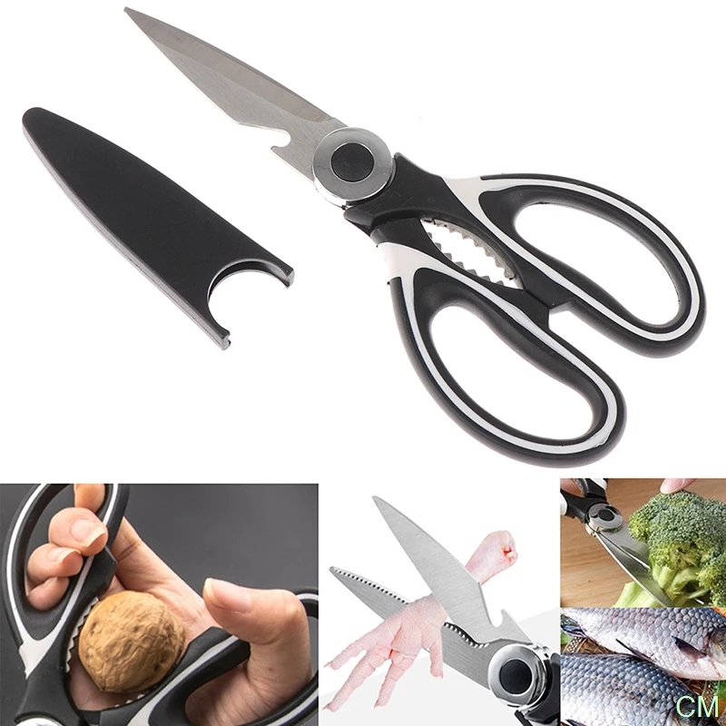 

8" Kitchen Shears Scissors Heavy Duty Sharp Stainless Steel Meat Poultry Utility