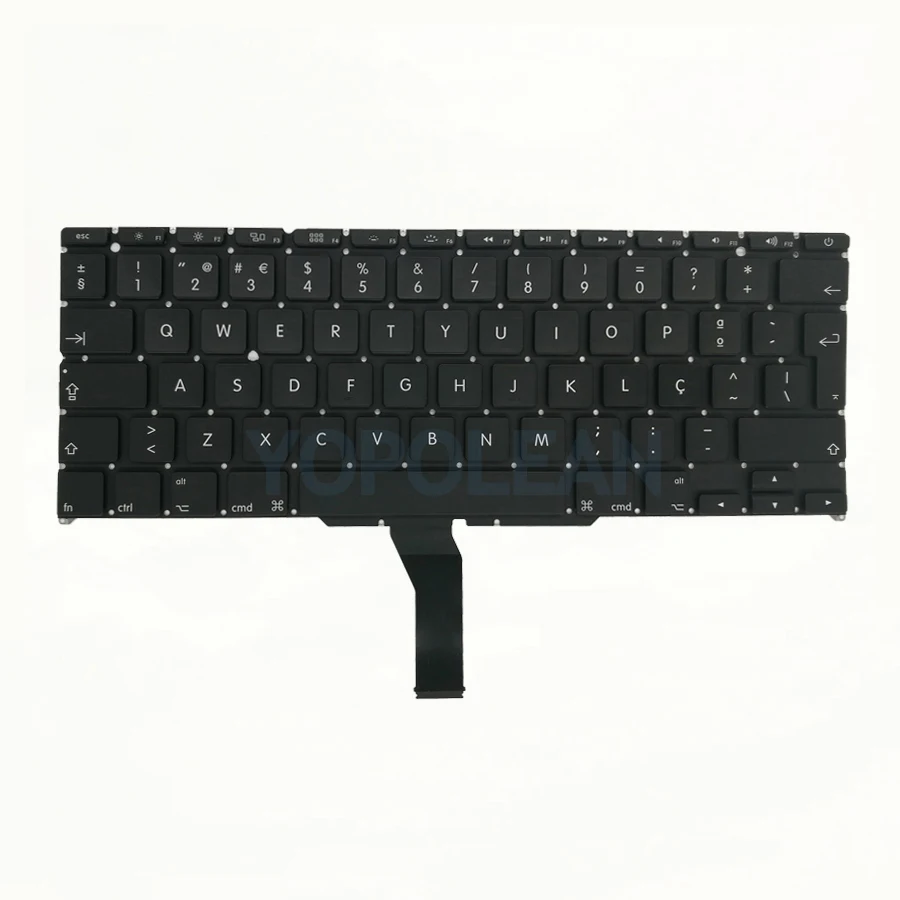 5 шт./лот новая португальская клавиатура с подсветкой для Macbook Air 11 &quotA1465 A1370 2011-2015