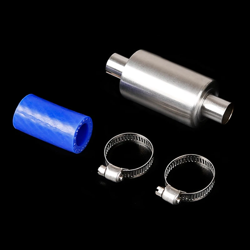 выхлопная труба с глушителе