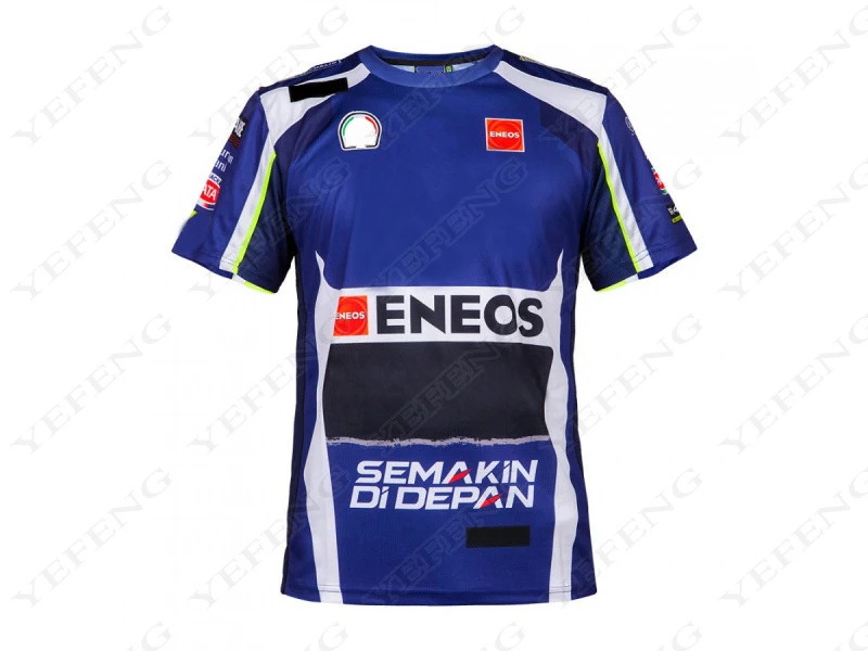 

Motorcycle Men's Quick dry Moto GP Racing For Yamaha Team Shirt Motocross ATV Motobike T shirt