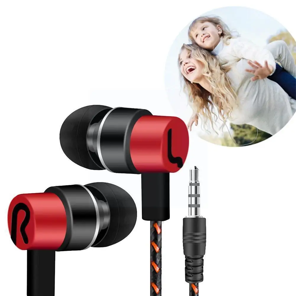 

Popular Explosion-proof Woven Antifreeze Tensile Wiring Computer Mobile Universal Electroplating Earphones, Mp3 In-ear Earp F9S8