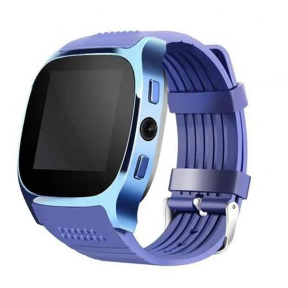 

T8 Bluetooth Smart Watch Man Touch Screen With Camera Support SIM Card Call Sport Positioning Tracker Smartwatch For Kids Elder