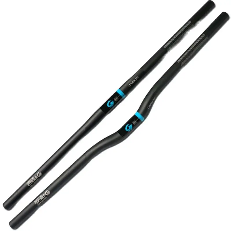 Pаспродажа Складной велосипедный Руль 25,4 мм полностью из углеродного волокна ручка прямая ручка стержень 640 мм 680 мм 700 мм 720 мм