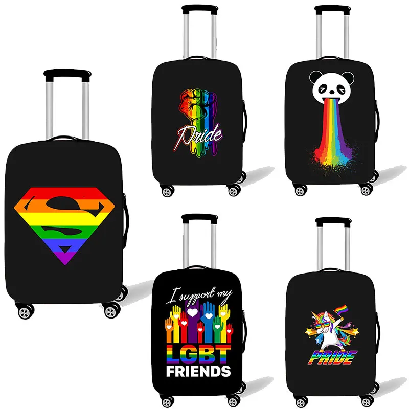 

Love Is Love luggage cover travel accessories Lesbiane And Faggot wins anti-dust suicase cover trolley case covers