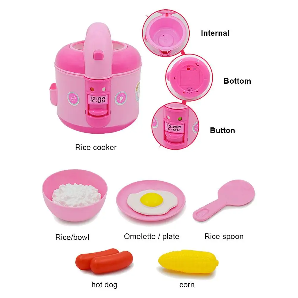 

Mini Simulation Dollhouse Furniture Toys Kitchen Toys Kids Children Play House Toy Washing Machine Microwave Oven Rice cooker
