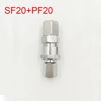 8mm pneumatic fittings pf20 sf20 air compressor hose quick coupler plug socket connector