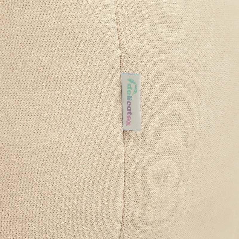 Кресло диван Порту для гостинной дачи дома Delicatex цвет светло бежевый микрошеннил