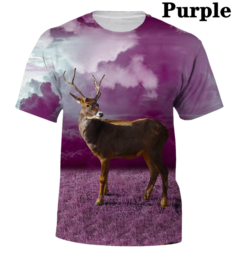 

Summer leisure and cool reindeer new high-quality T-shirt (the best gift)