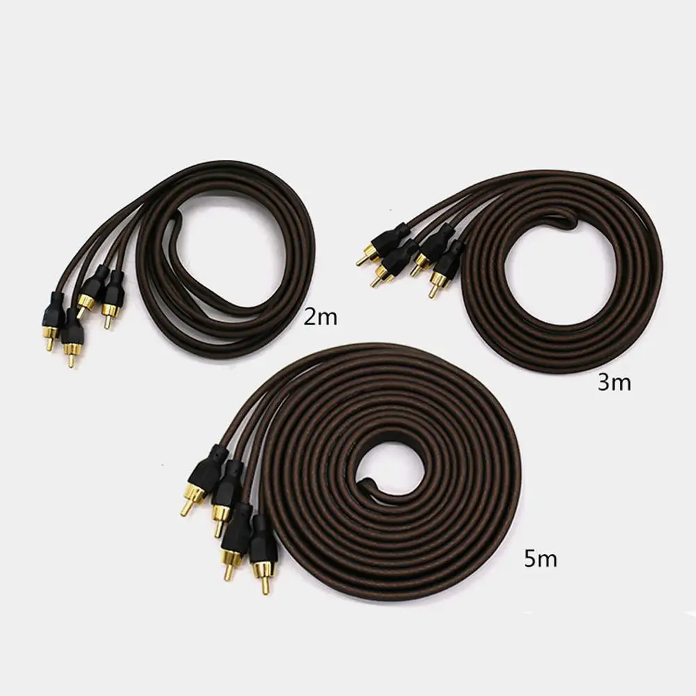 GloryStar аудио провод кабель усилитель RCA ТВ DVD сабвуфер динамик Hifi кабель|Кабели