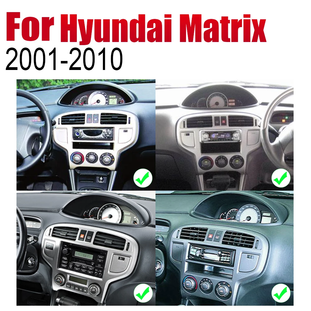 Автомобильные аксессуары для Hyundai Matrix 2001 ~ 2010 Android GPS-навигация мультимедийный
