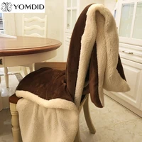 yomdid winter wool blanket ferret cashmere blanket warm blankets fleece super warm soft throw on sofa bed cover square cobija