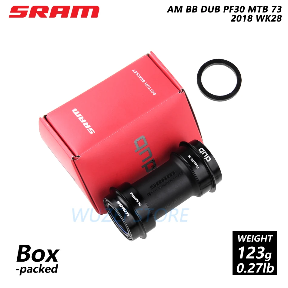 SRAM Нижний Кронштейн подшипника BSA AM BB DUB BB30 PF30 Кронштейн английский 68/73 PRESSFIT92 горный велосипед центральная ось Movemnt