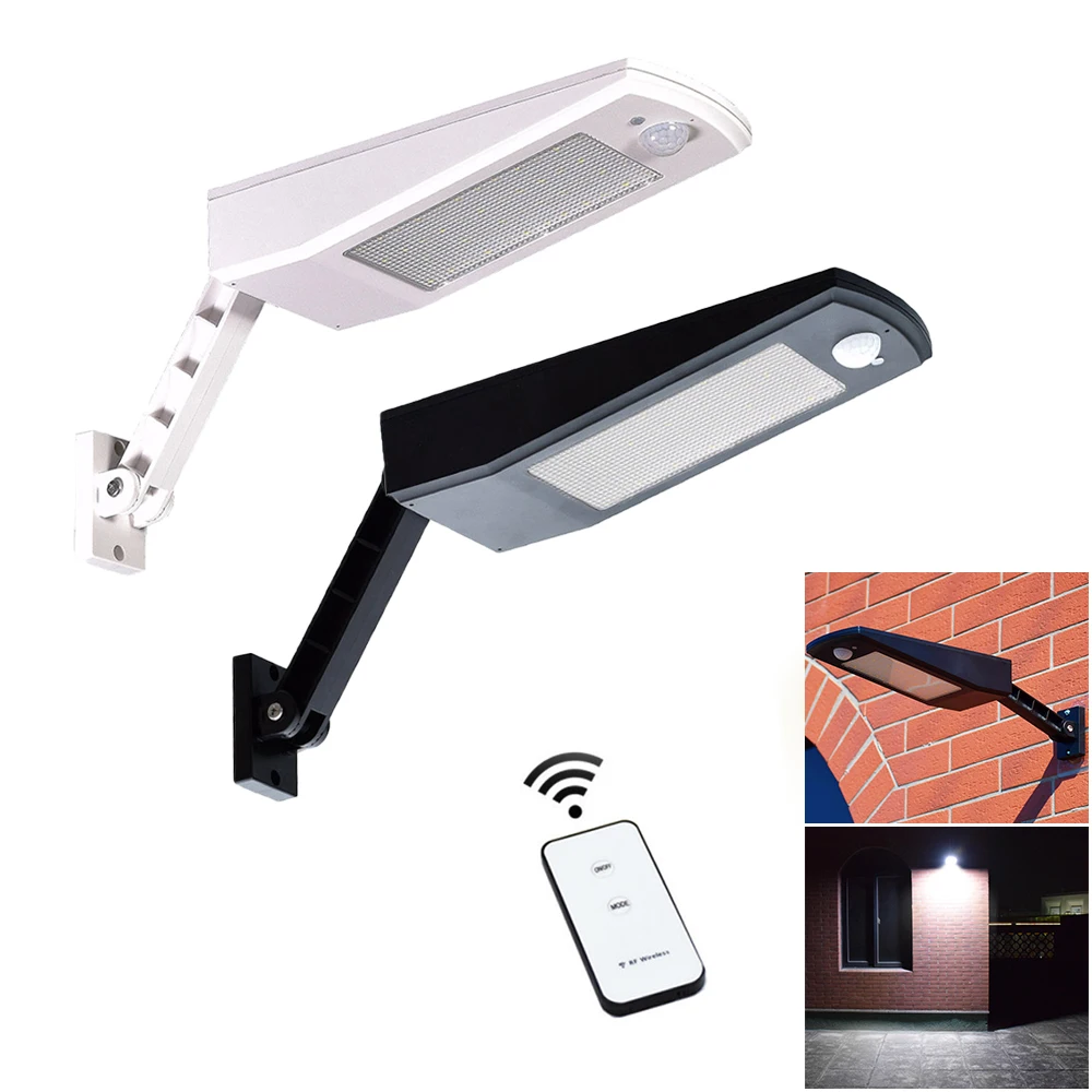 Солнечный СВЕТОДИОДНЫЙ Светильник Уличный настенный светильник движения PIR