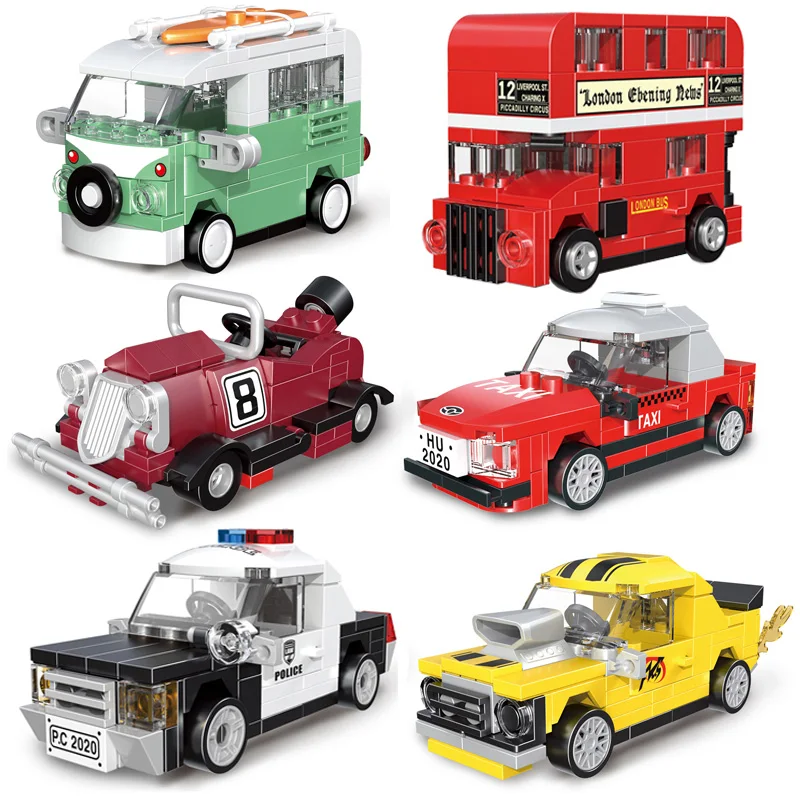 Мини-автомобиль полицейский экскурсионный автомобиль гоночное такси автобус