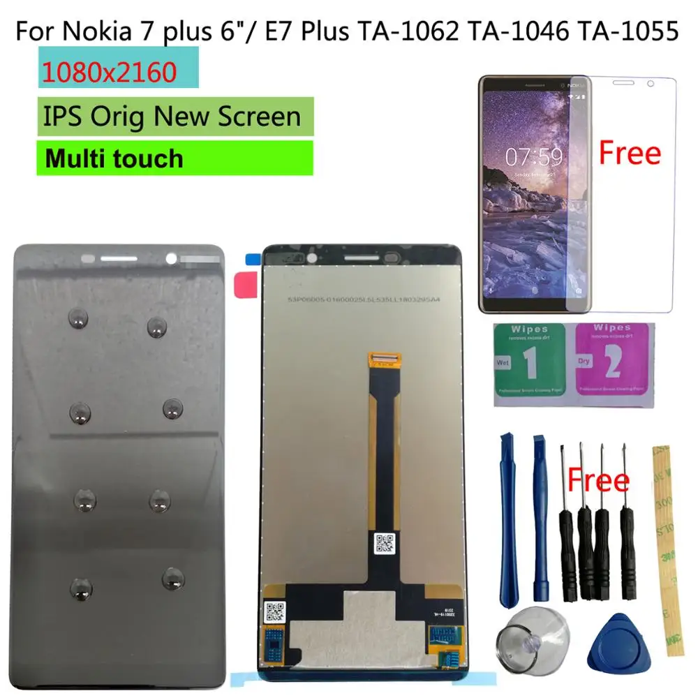 Shyueda 6," для Nokia 7 plus/E7 Plus TA-1062 TA-1046 TA-1055 ЖК-дисплей сенсорный экран дигитайзер
