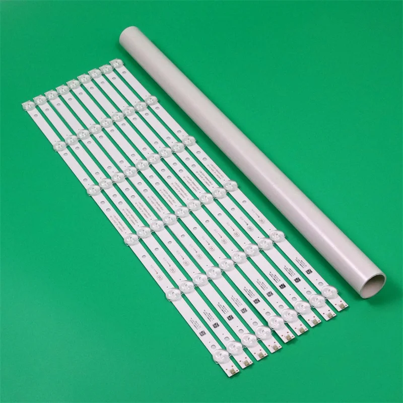 9PCS/Set New TV Illumination Bars For SCEPTRE U500CV-UMK Backlight Strip 471R1055 K490WD7 A2 4708-K490WD-A2213K11 A2213K01 Bands