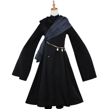 Мужской парик для косплея из аниме Блэк Батлер тренчкот рубашка брюки с цепочкой