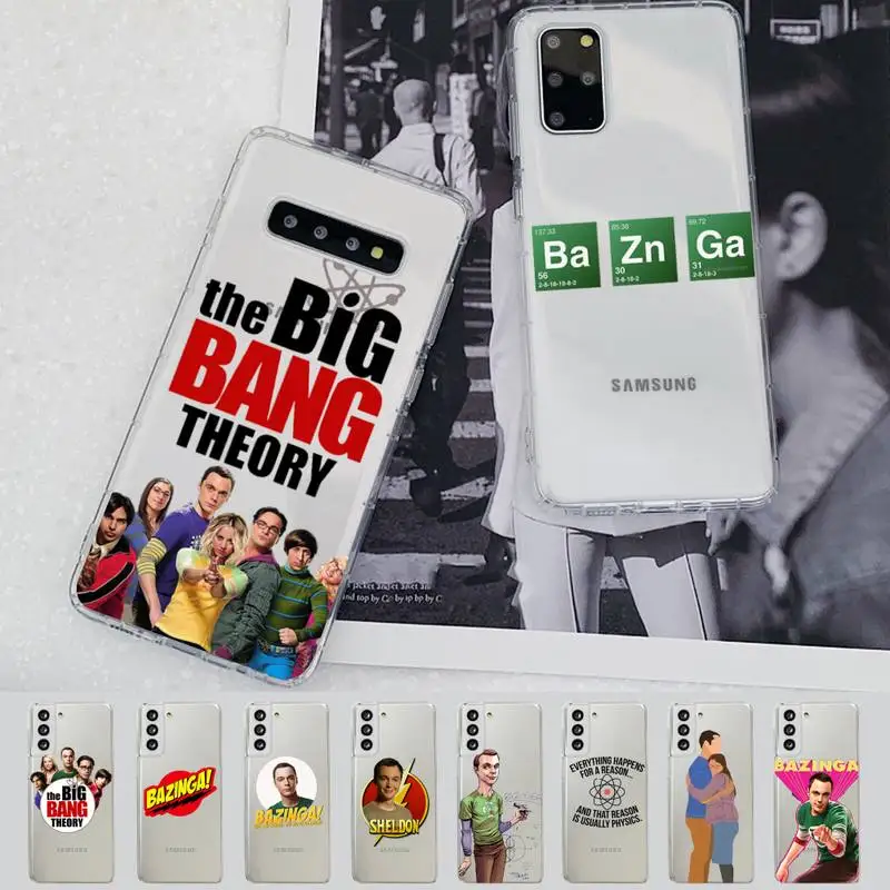 

Bazinga The Big Bang Theory tv show Phone Case For Samsung A 51 30s 71 21s 70 10 31 30 52 12 40 S20 21 plus lite UlTRA