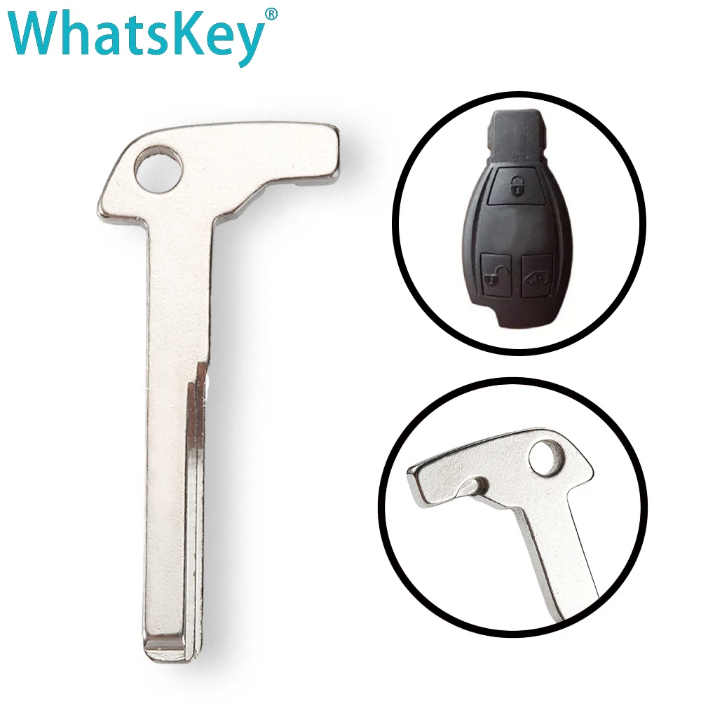 Запасной смарт-ключ WhatsKey без рисунка для Mercedes Benz C E S Class W203 W204 W211 W212 автомобильные