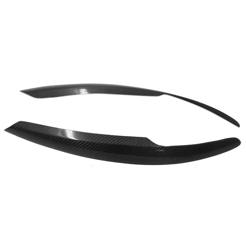 for Polo 2011-2018 Carbon Fiber Headlights Eyebrow Eyelid Trim Cover Sticker Refitting Car Styling | Автомобили и мотоциклы