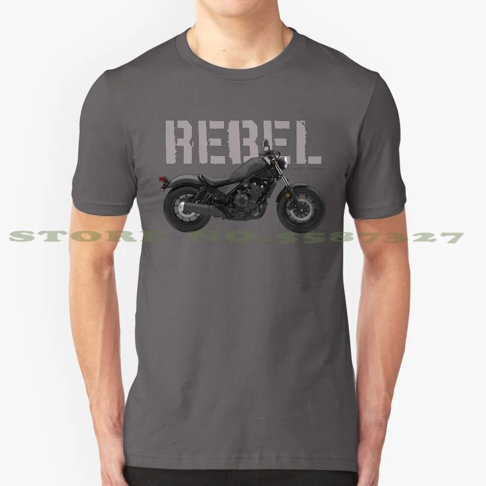 

Honda Rebel 500 19 Black, S Fashion Vintage Tshirt T Shirts Motorcycles Moto Ride Rideordie Ridetolive Bike Motorbike Cruise