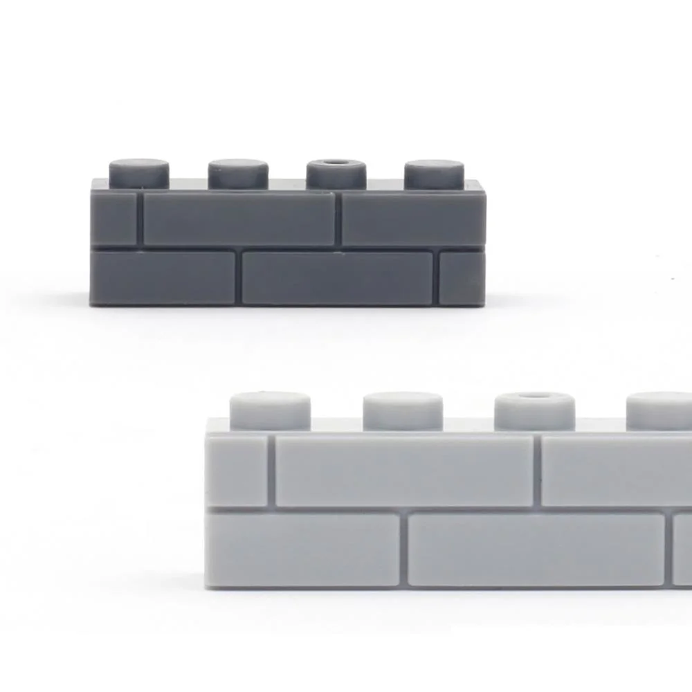 

200pcs DIY Building Blos Thi wall Figures Bris 1x4 Dots Educational Creative Size Compatible With Brands Toys for Children