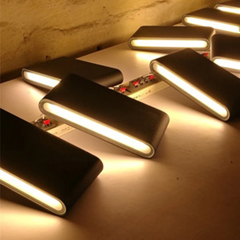 Водонепроницаемый настенный светодиодный светильник для сада забора ip65 6 Вт 12