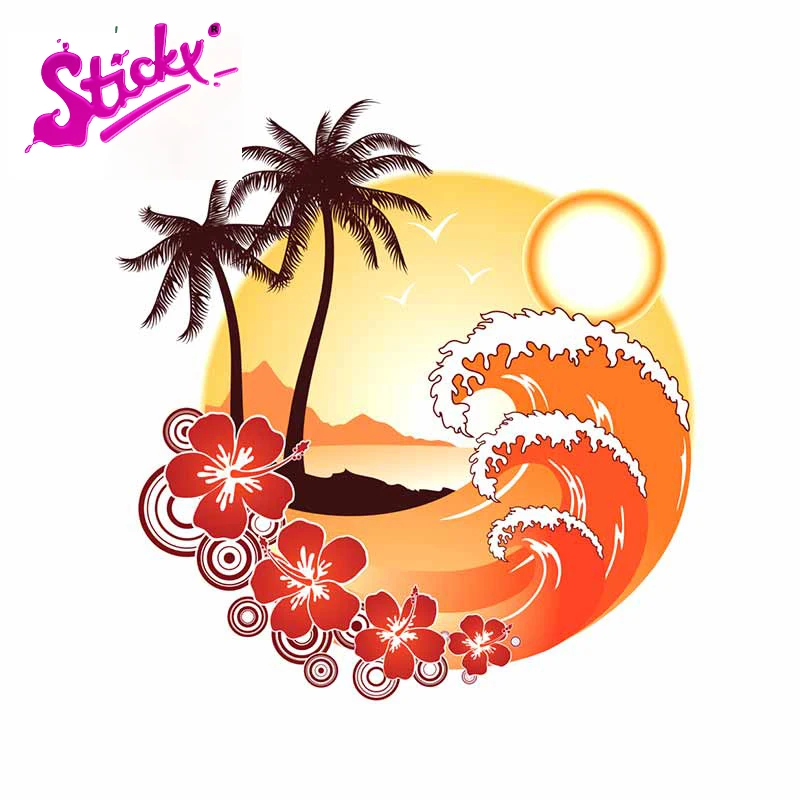 Липкий Camper путешествия бампер аниме стикер автомобиля фургон для уход за кожей