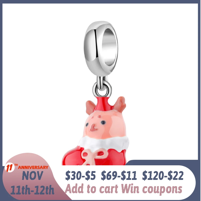 

Шармы-подвески из серебра 925 пробы для браслета