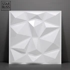 30x30 см 3D настенные Стикеры, декоративные потолочные обои для гостиной, настенные 3d водонепроницаемые настенные панели, форма для искусственных элементов