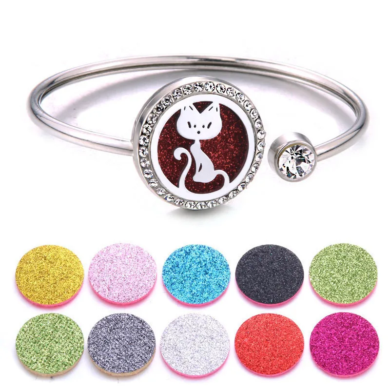 Новый парфюмерный браслет диффузор эфирного масла Ароматерапия медальон милый