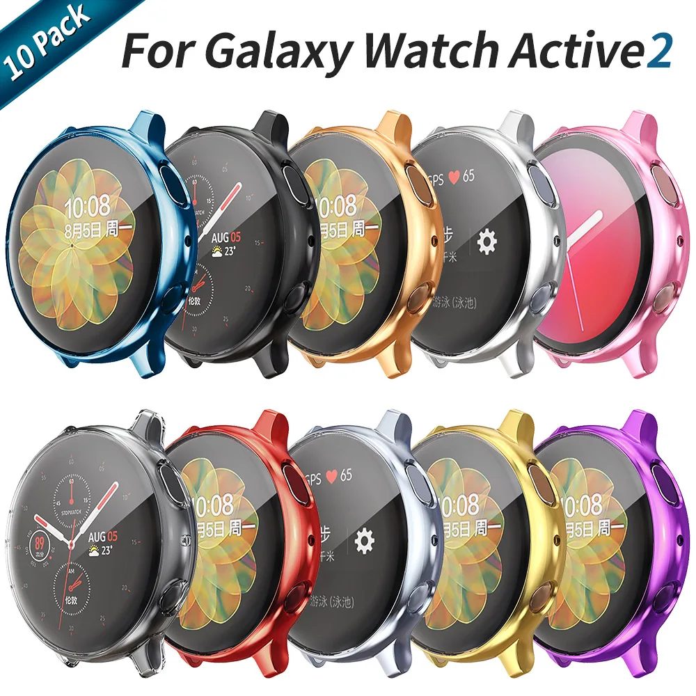 Защитный чехол для Samsung Galaxy Watch Active 2 44 мм 40 10 шт.|Часы Чехлы| |